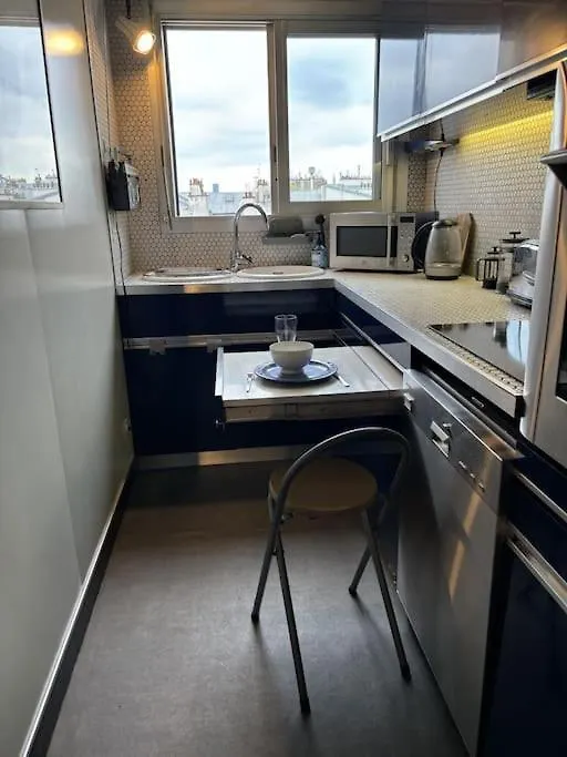 شقة Cosy Pere Lachaise-parking Prive *